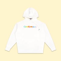 [CANDYMADE]  Candy Logo Hoodie / White