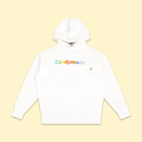 [CANDYMADE]  Candy Logo Hoodie / White
