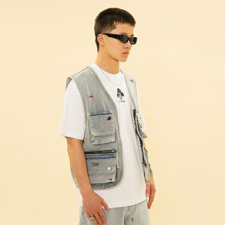[CANDYMADE]  Candy Embroidered Vest