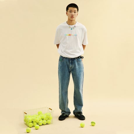 [CANDYMADE]  Candy Logo Tee / White