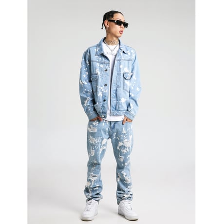 Flex Dyed Denim Jacket