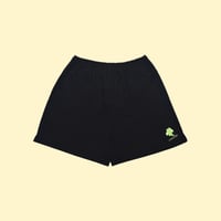 [CANDYMADE]  Frog Icon Shorts / Black