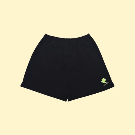 [CANDYMADE]  Frog Icon Shorts / Black