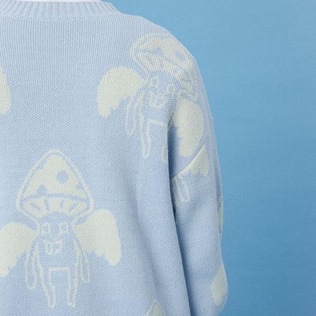 [CANDYMADE] Mushroom Sweater / Blue