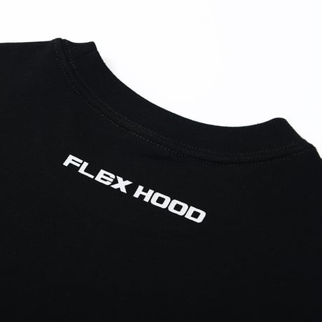 Flexhood Crown Tee / Black