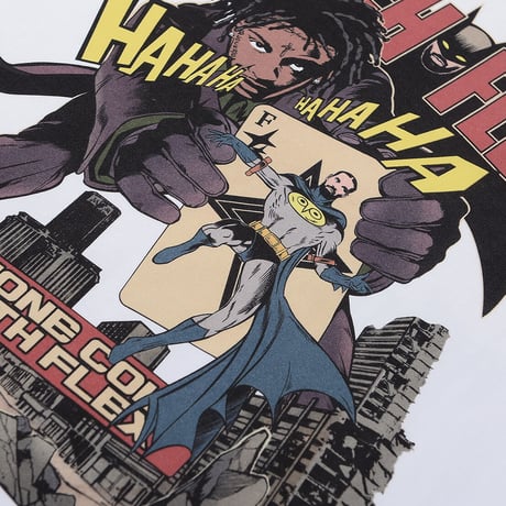 Retro Comic Hero Tee / White