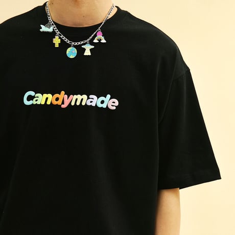 [CANDYMADE]  Candy Logo Tee / Black