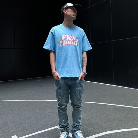 Star Basic Logo Tee / Blue