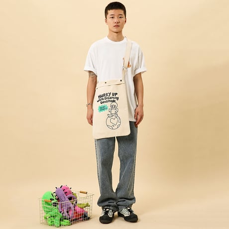 [CANDYMADE]  Cartoon Bear Tote