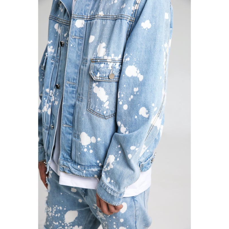 Flex denim clearance jacket