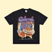 [CANDYMADE] Hamburger illustration Tee