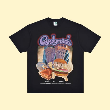 [CANDYMADE] Hamburger illustration Tee
