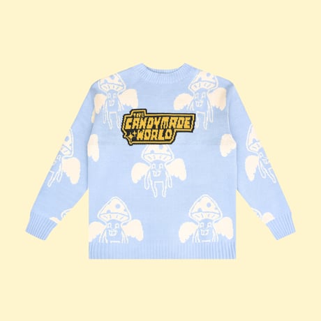 [CANDYMADE] Mushroom Sweater / Blue