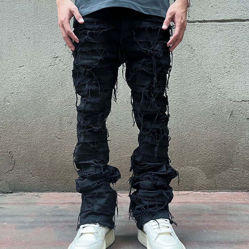 (希少)FLEXHOOD Ripped Flared Denim Ripped Flared Denim | FLEXHOOD