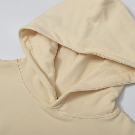 Flexhood Badge Hoodie / Khaki