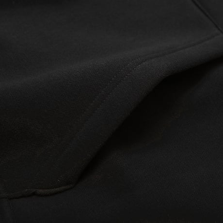 Flocked Printed Fleece Hoodie