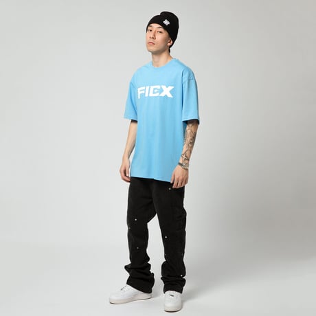 Flex Logo Tee / Blue