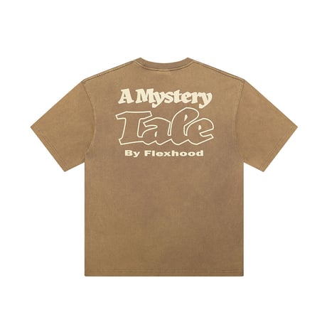 Retro Comic Hero Tee / Brown
