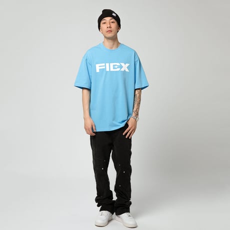 Flex Logo Tee / Blue