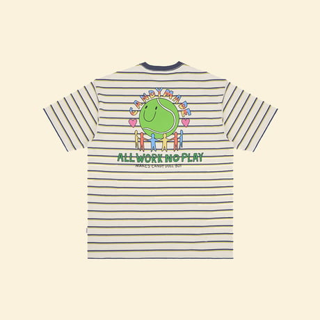 [CANDYMADE]  Tennis Stripes Tee