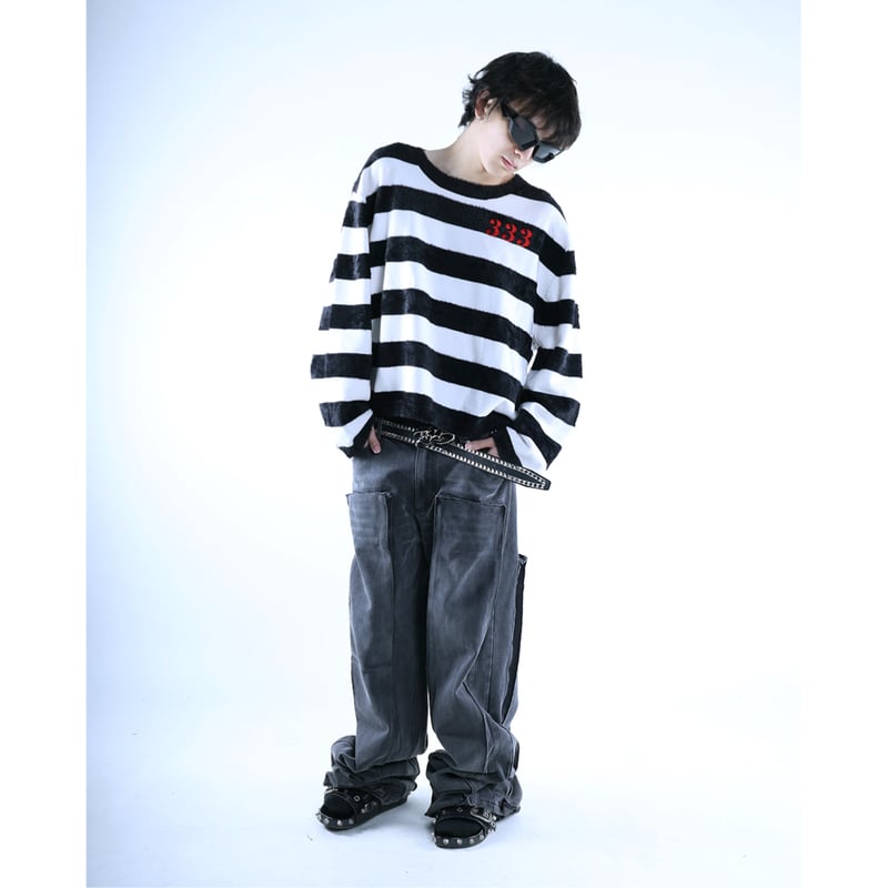 PCCVISION] Gray Vintage Denim | FLEXHOOD