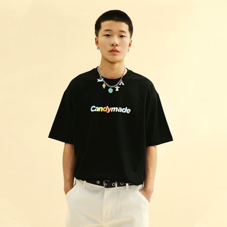 [CANDYMADE]  Candy Logo Tee / Black