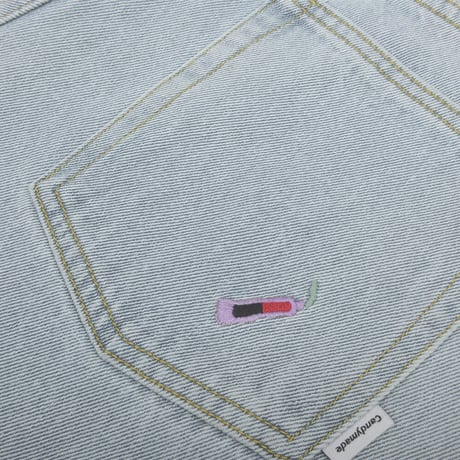 [CANDYMADE]  Candy Embroidered Denim