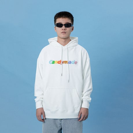[CANDYMADE]  Candy Logo Hoodie / White