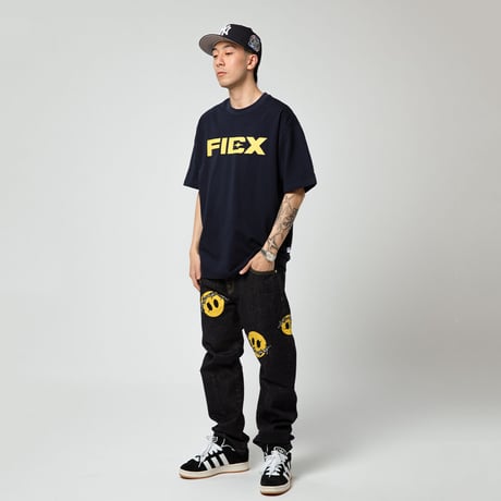 Flex Logo Tee / Navy