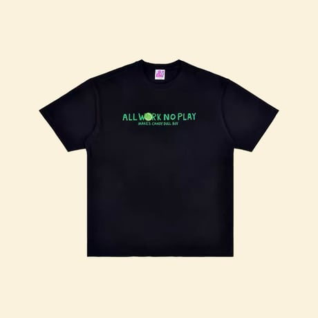 [CANDYMADE]  Tennis Tee / Black