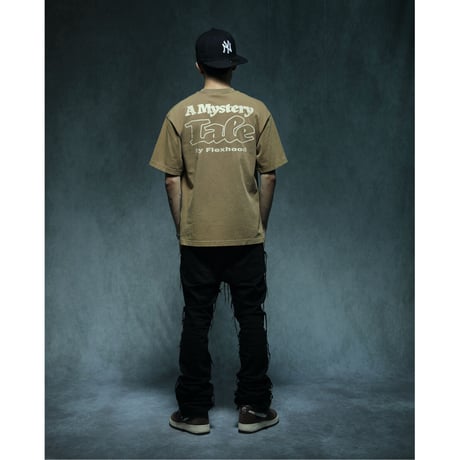 Retro Comic Hero Tee / Brown