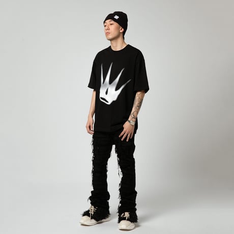 Flexhood Crown Tee / Black