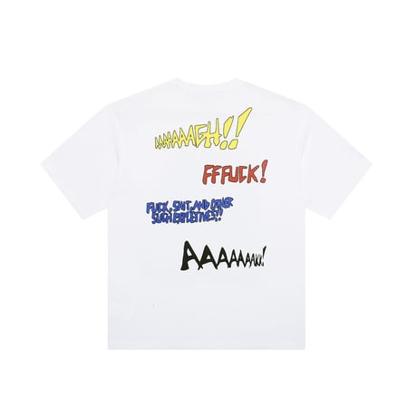Retro Comic Hero Tee / White