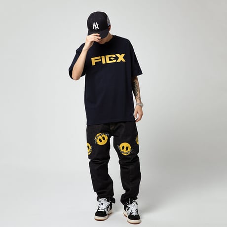 Flex Logo Tee / Navy