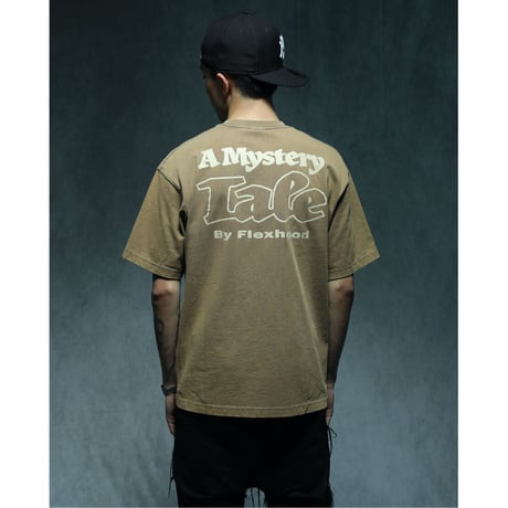 Retro Comic Hero Tee / Brown