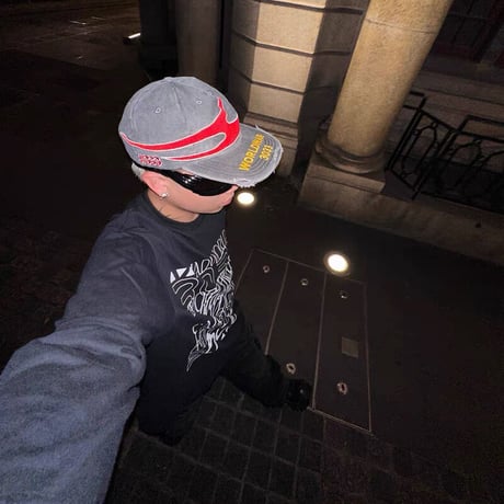 [PCCVISION] Vintage Embroidered Denim Cap