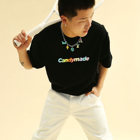 [CANDYMADE]  Candy Logo Tee / Black