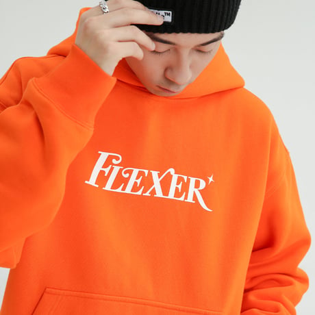 Flexer Hoodie / Orange