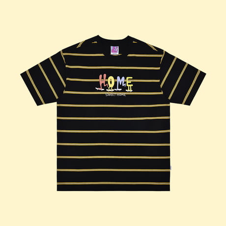 [CANDYMADE]  Black Striped Tee