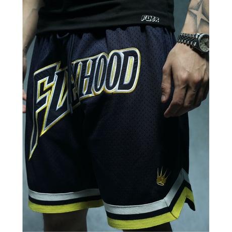 Flexhood Basketball Shorts / Dark Navy
