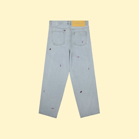 [CANDYMADE]  Candy Embroidered Denim