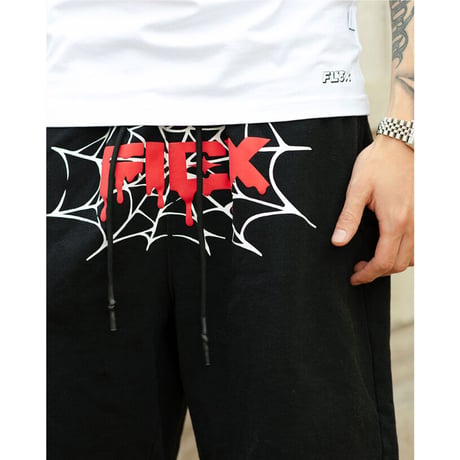 Spider Foam Print Shorts