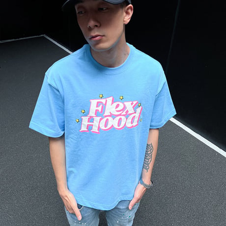 Star Basic Logo Tee / Blue
