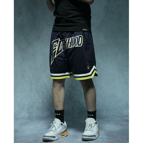 Flexhood Basketball Shorts / Dark Navy