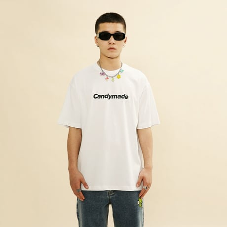 [CANDYMADE] Candy Basic Logo Tee / White