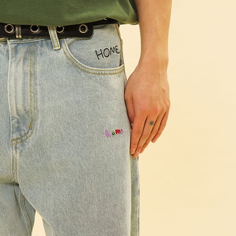 [CANDYMADE]  Candy Embroidered Denim