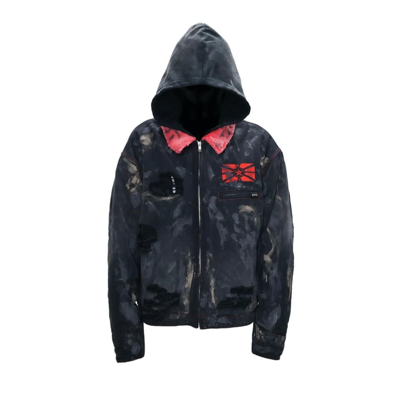 ジャケット・アウター [PCCVISION]GMK x PVN HOLIDAY Down Jacket PCCVISION] Pccvision x GMK x PVN WWII War Torn
