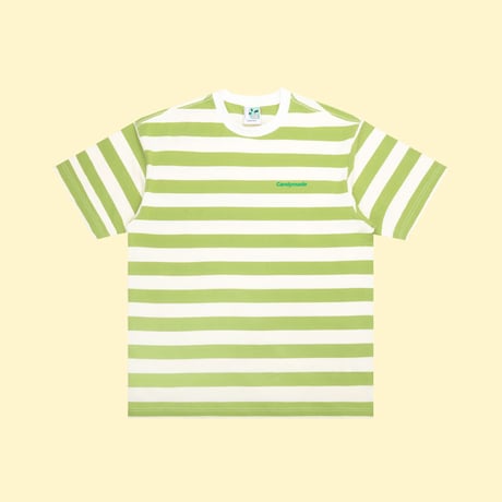 [CANDYMADE]  Natural Striped Tee