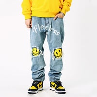 Ripped Smiley Denim