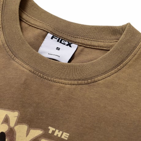 Retro Comic Hero Tee / Brown